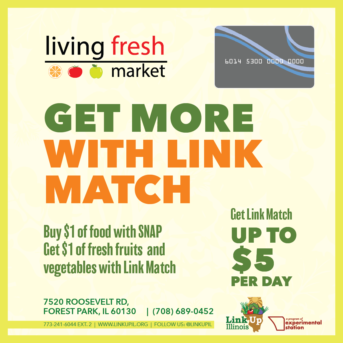 Living Fresh Market - Get More with Link Match