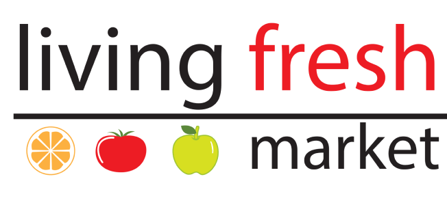 A theme logo of Living Fresh Market